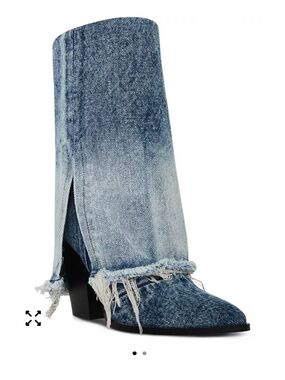 Frayed Steve Madden Blue Denim Women’s Jeans Boot Offers Are Welcome
